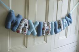 Personalised Baby Gift, Nursery Decoration. Baby Room Decor. Shower Gift. Custom Name Garland. Nursery Wall Hanging. New