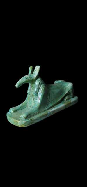 Handcrafted God Seth Statue Authentic Egyptian Decor, Ancient History Gift - image 1