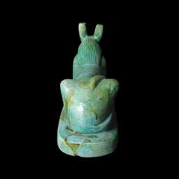 Handcrafted God Seth Statue Authentic Egyptian Decor, Ancient History Gift - thumbnail 4