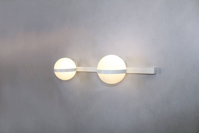 Vanity Light - Modern Wall Sconce White Lights- Mid Century Fixture - image 1