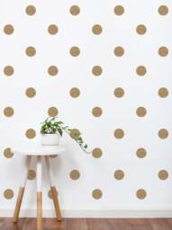 Textured Polka Dot Wall Stickers 3 - thumbnail 1