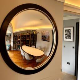 stilo Nero 92 cm Convex Mirror - thumbnail 2