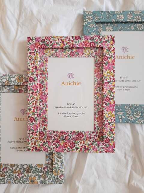 Liberty Tana Lawn Fabric Photo Frame - Handmade Custom Gift Keepsake Unique For Her, Mum, Baby Or Teacher - image 1