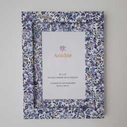 Liberty Tana Lawn Fabric Photo Frame - Handmade Custom Gift Keepsake Unique For Her, Mum, Baby Or Teacher - thumbnail 4