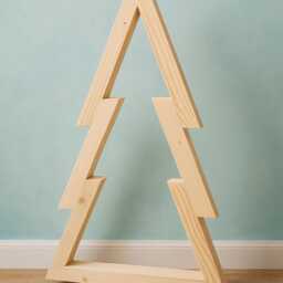Wooden Christmas Tree, Rustic Decorations, Standing Trees, Table Decorations - thumbnail 2