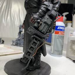 Nemesis T-Type Resident Evil 3 Remake Re3 Resin 3D Printed Diy Model Kit Unpainted - thumbnail 2