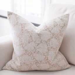 Blue Sofa Pillow Set, & Cream Covers, Combination Sets in Blue, Throw Combo With -- Sandy - thumbnail 3