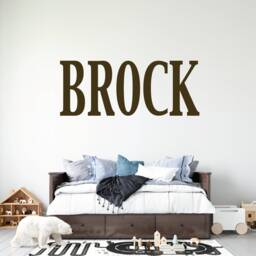 Customizable Large Play Sign For Playroom, Personalized Big Letters Wall Vinyl Stickers, Alphabet Decal For Kids Room, Childs Name Art - thumbnail 3