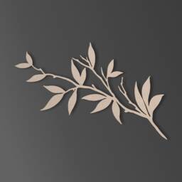 Mdf Wooden Branch Cutout Unfinished Nature Wall Decor - thumbnail 2