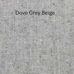 Dove Grey Beige Pure New Wool Cushion Cover British Abraham Moon Melton Pillow Square Rectangle Lumbar - thumbnail 2