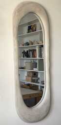 Full Length Organic Plaster Mirror - thumbnail 1