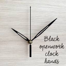 Geometric Design Wood Wall Clock Snowflake - Oversize Silent Oak For Modern & Minimalist Interior, New Home Or Newlyweds Gift - thumbnail 4