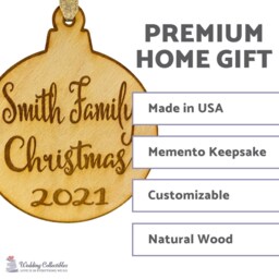 Our Family Christmas Personalized Ornament - thumbnail 2