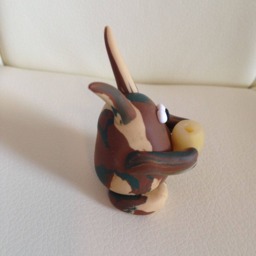 Roscoe Little Gloop Cute Polymer Clay Monster - thumbnail 2