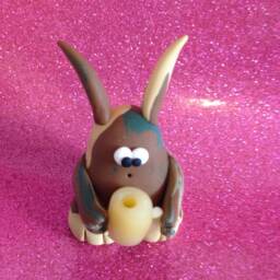 Roscoe Little Gloop Cute Polymer Clay Monster - thumbnail 4