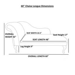 Handmade Brown Genuine Leather Chesterfield Chaise Longue Real With Studding, British Made - thumbnail 3