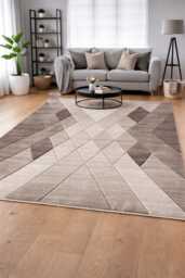 New Small Large Beige Cream Argyle Design Area Rugs Mats