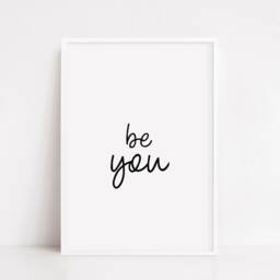 Quote Print - Be You Motivational Inspirational Positive - thumbnail 3