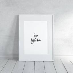 Quote Print - Be You Motivational Inspirational Positive - thumbnail 1