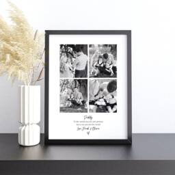 Personalised Photo Frame For Daddy, Daddy Picture Print, Dad Gift Husband, Father Birthday Gift - thumbnail 3