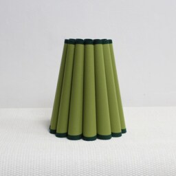 Handmade Fabric Lampshade Customizable Color, Home Lighting - 110-240V - thumbnail 3