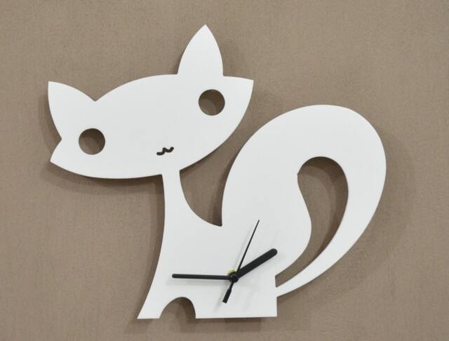 Fox Kids Cartoon Silhouette - Wall Clock - image 1