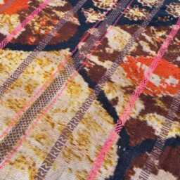 Handmade Persian Kantha Quilt Vintage Cotton Bedspread Reversible Throw Blanket Traditional Ethnic Design - thumbnail 2
