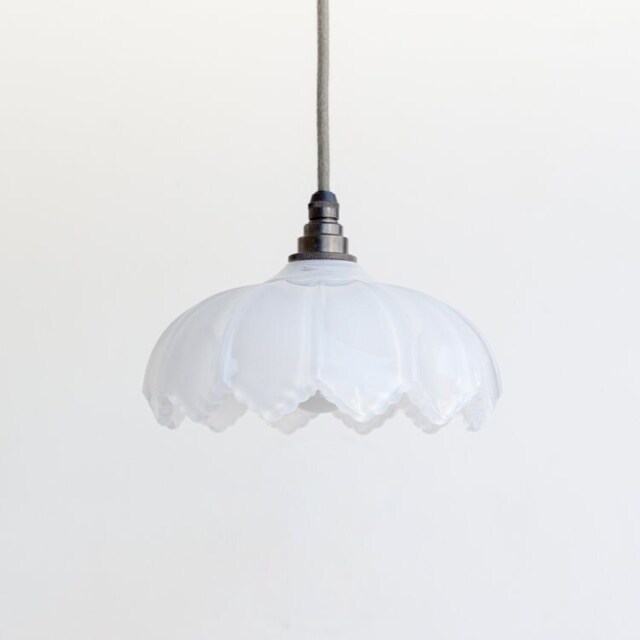 Petal Pendant Light - Opal Glass - image 1