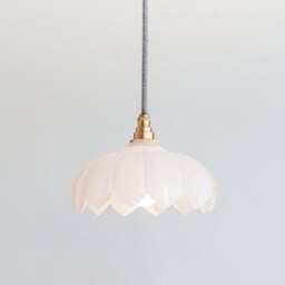 Petal Pendant Light - Opal Glass - thumbnail 2