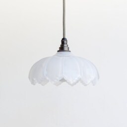 Petal Pendant Light - Opal Glass - thumbnail 1