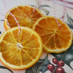 Dried Orange Slice Ornaments Boho Christmas Citrus Holiday Winter Decor - 5 Slices - thumbnail 3