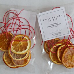 Dried Orange Slice Ornaments Boho Christmas Citrus Holiday Winter Decor - 5 Slices - thumbnail 2