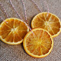 Dried Orange Slice Ornaments Boho Christmas Citrus Holiday Winter Decor - 5 Slices - thumbnail 4