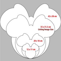 Minnie Mouse Inspired Acrylic Mirror Nursery Wall Decor - thumbnail 4