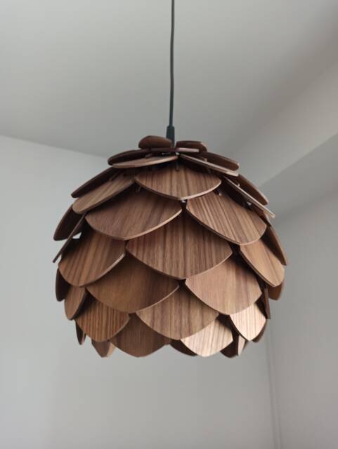 Natural Walnut Radiance Illuminate Your Space With The Warmth & Charm Of Our Handcrafted Lampshades - image 1