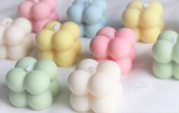 Mini Bubble Set -Personalized Gifts-Best Friend Gift-Home Decor-Self Gift-Birthday Gift-Gift For Her-Cute Candle
