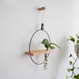 Plant Propagation Wall Hanging, Station Test Tube Holder, Planter, Shelf - thumbnail 2