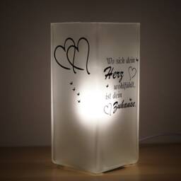 Lamp With Slogan, Customizable - thumbnail 3