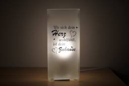 Lamp With Slogan, Customizable - thumbnail 1