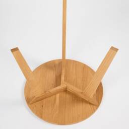Outdoor Bistro Table - Solid Oak Mid Century Design - thumbnail 4