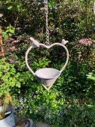 Heart Bird Feeder/Planter - thumbnail 1