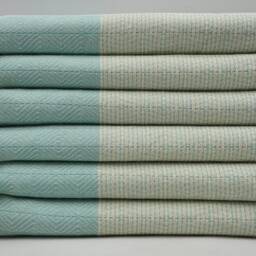 "Turkish Peshtemal, Turkish Towel, Bohemian Towel, Mint Green Peshtemal, 40""x70" - thumbnail 2