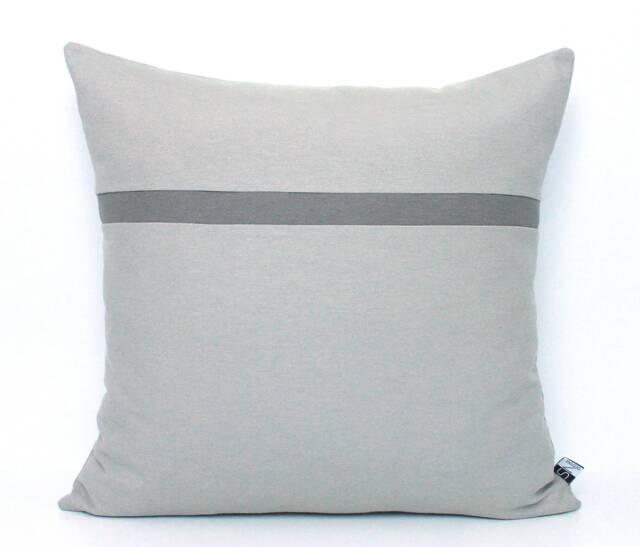 Grey On Colorblock Pillow Cover - All Sizes Modern Pillow, Home Gifts For You - image 1