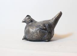 Mother Hen, Bronze Bird Sculpture, Hen Art - thumbnail 1