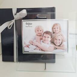 Personalised Handwriting Engraving Photo Frame With Gift Box - thumbnail 3