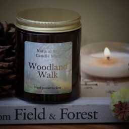 Woodland Walk Candle, Earthy Pine, Eucalyptus & Woods Luxury Gift - thumbnail 3