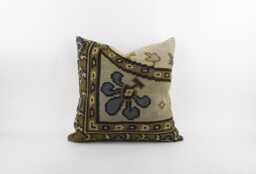 20'' Turkish Kilim Pillow Cover Handwoven Aztec Throw - thumbnail 1