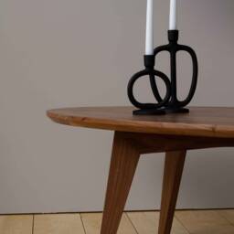 Konk ??? Kross Walnut Coffee Table Bespoke Sizes Available Mid Century Minimal Low Side - thumbnail 3