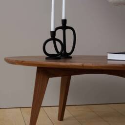 Konk ??? Kross Walnut Coffee Table Bespoke Sizes Available Mid Century Minimal Low Side - thumbnail 2