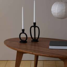 Konk ??? Kross Walnut Coffee Table Bespoke Sizes Available Mid Century Minimal Low Side - thumbnail 4